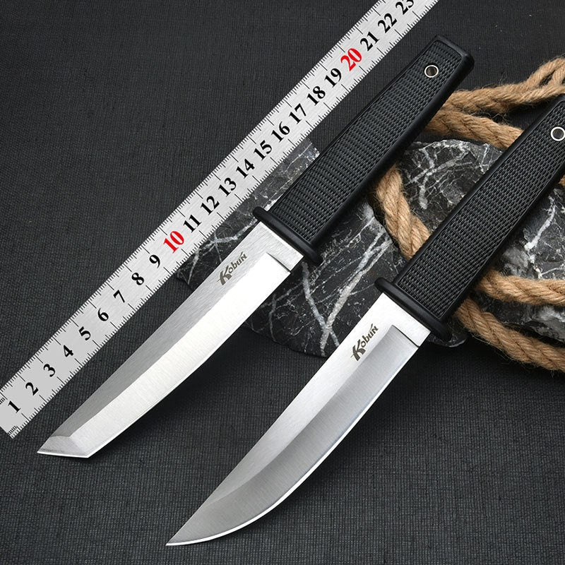 Outdoor Fixed Blade Knives - Hardness & Size Variations for Camping & Survival