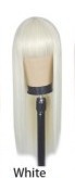 Long Straight Hair Wig with Bangs - 70cm