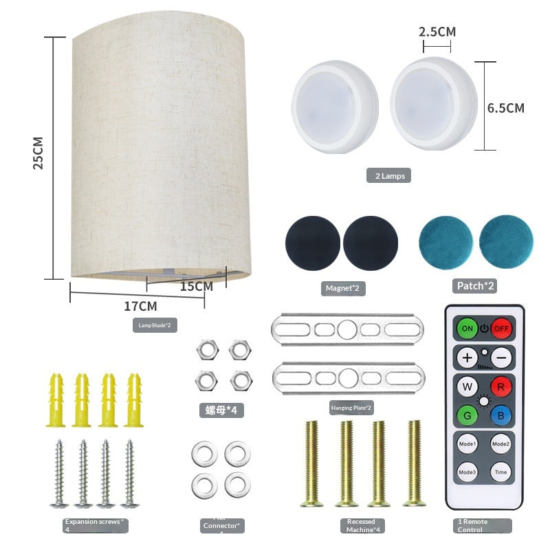 Modern LED Wall Lamp - Minimalist Bedside & Wall Lighting Fixtures