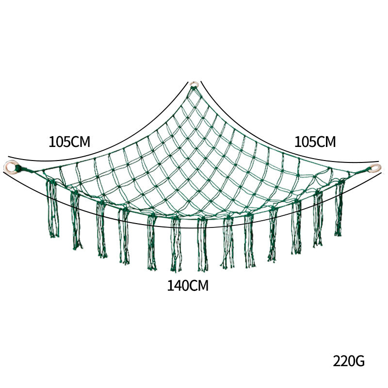 Large Stuffed Animal Storage Hammock - Kids Corner Hanging Toy Organizer Net