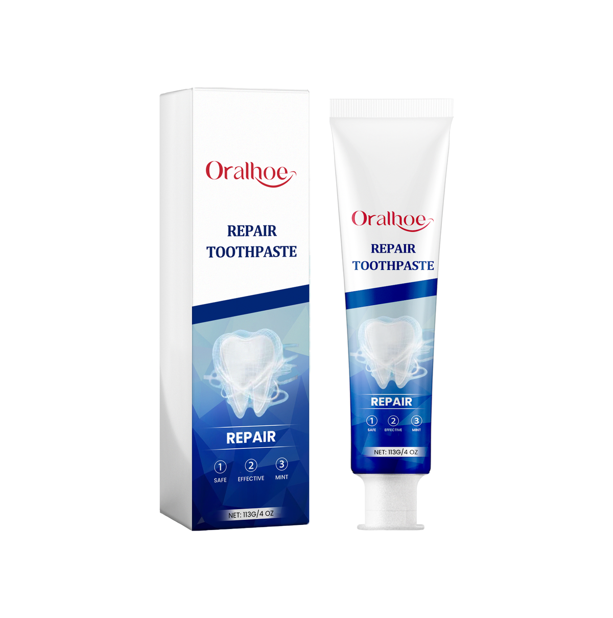 Whitening Toothpaste with Peppermint & Xylitol – 113g