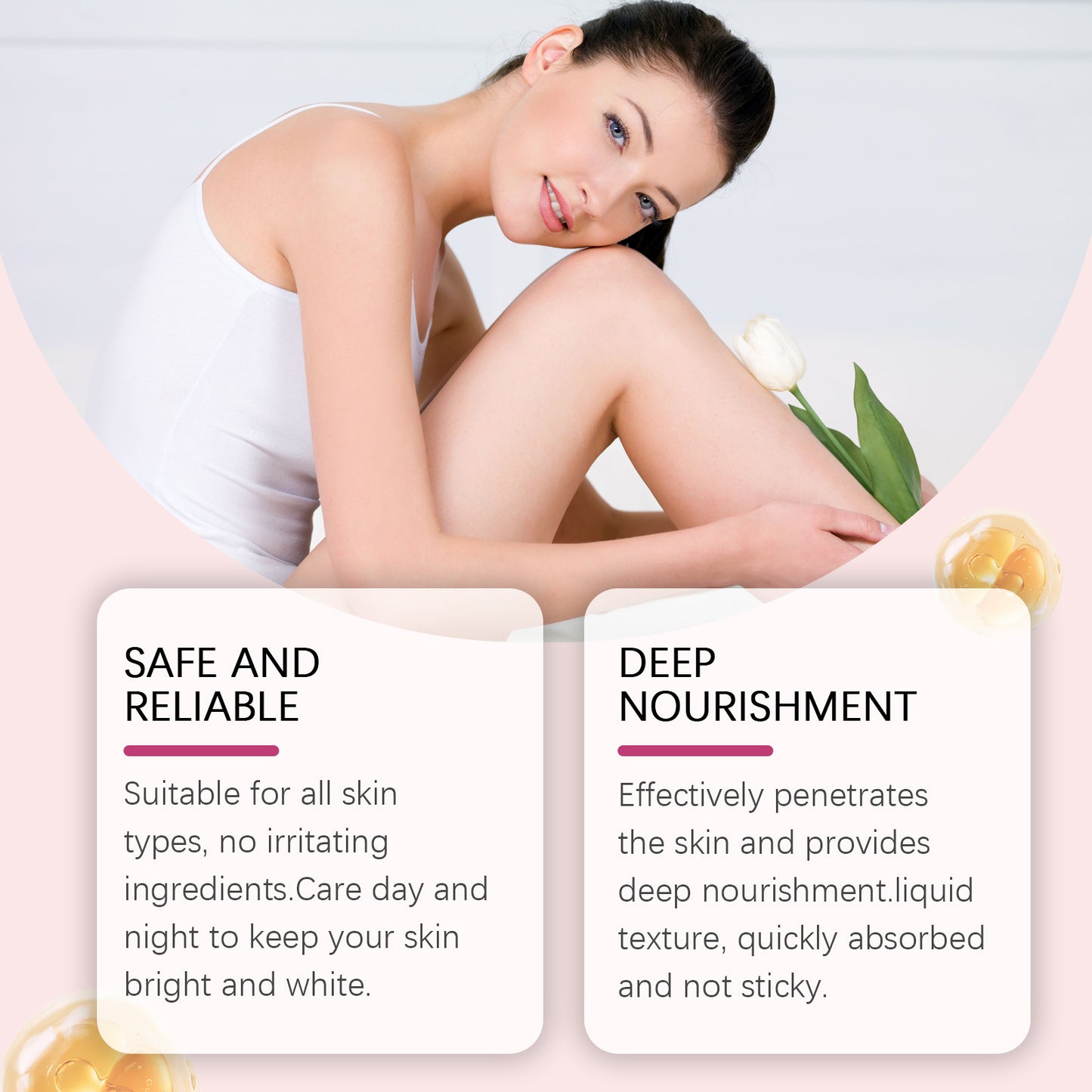 Body Whitening Concentrate - Deep Moisturizing & Skin Brightening Essence