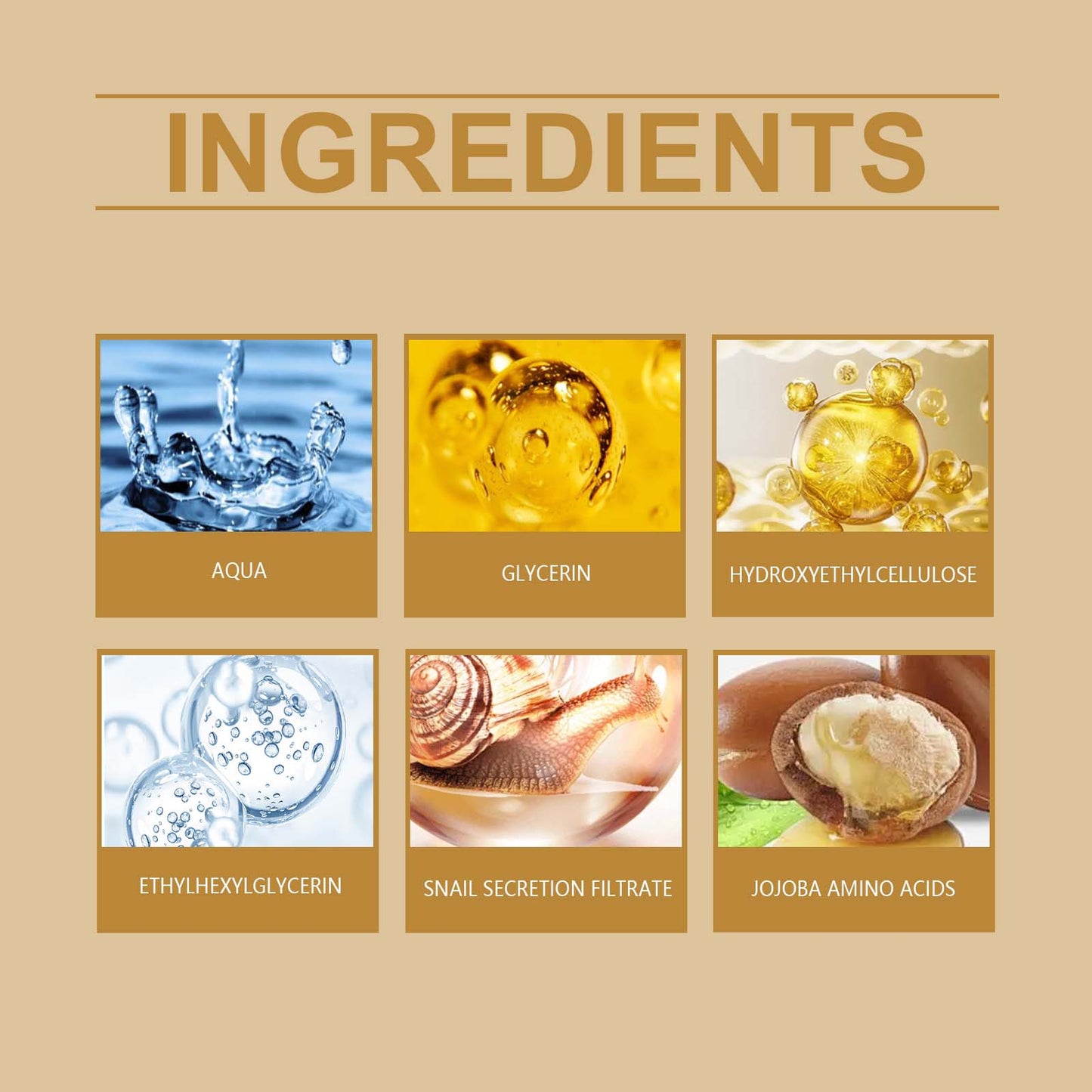 Moisturizing Snail Secretion Facial Serum - 100ml Anti-Aging Skin Care