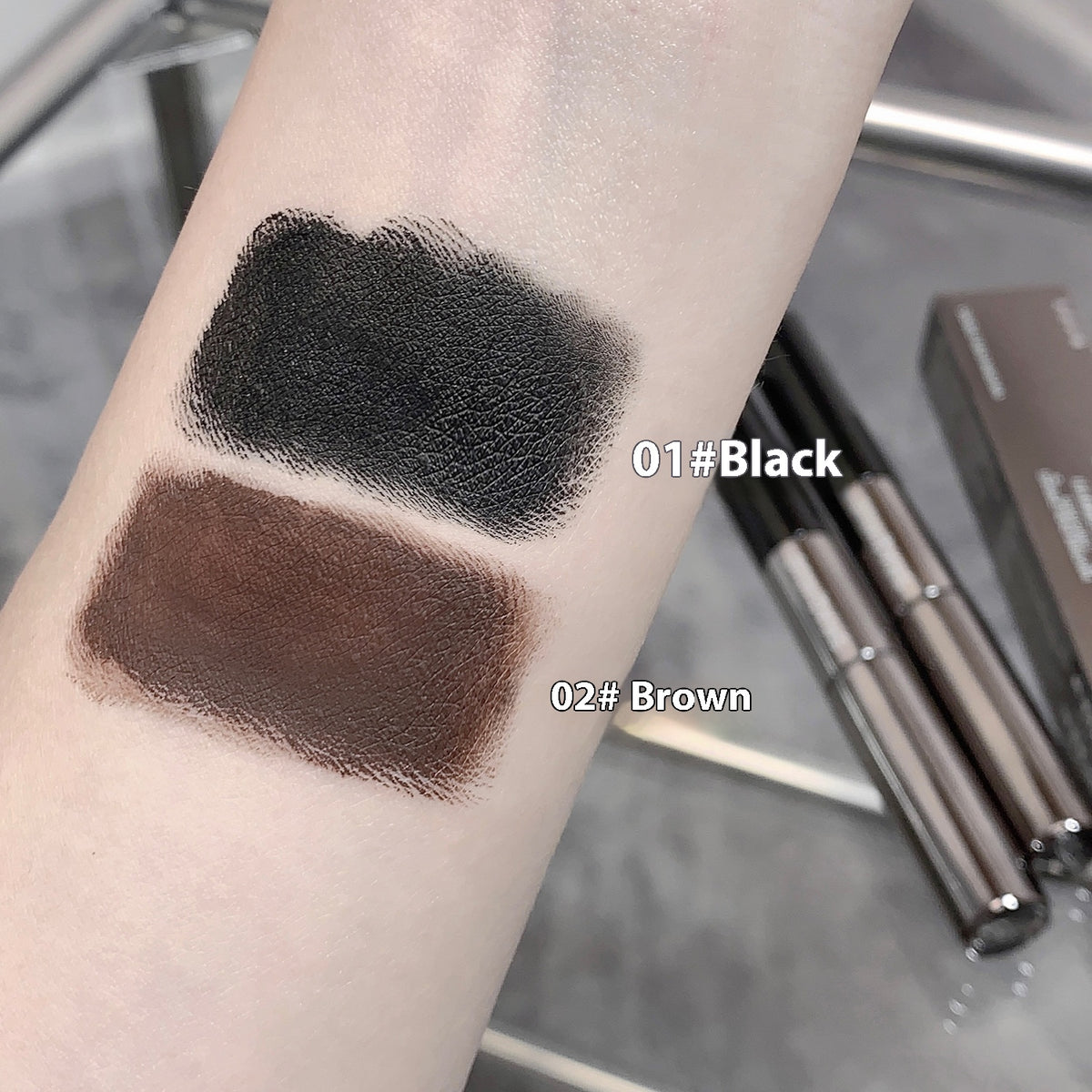 Long Curling Double-Headed Mascara for Long, Voluminous Lashes