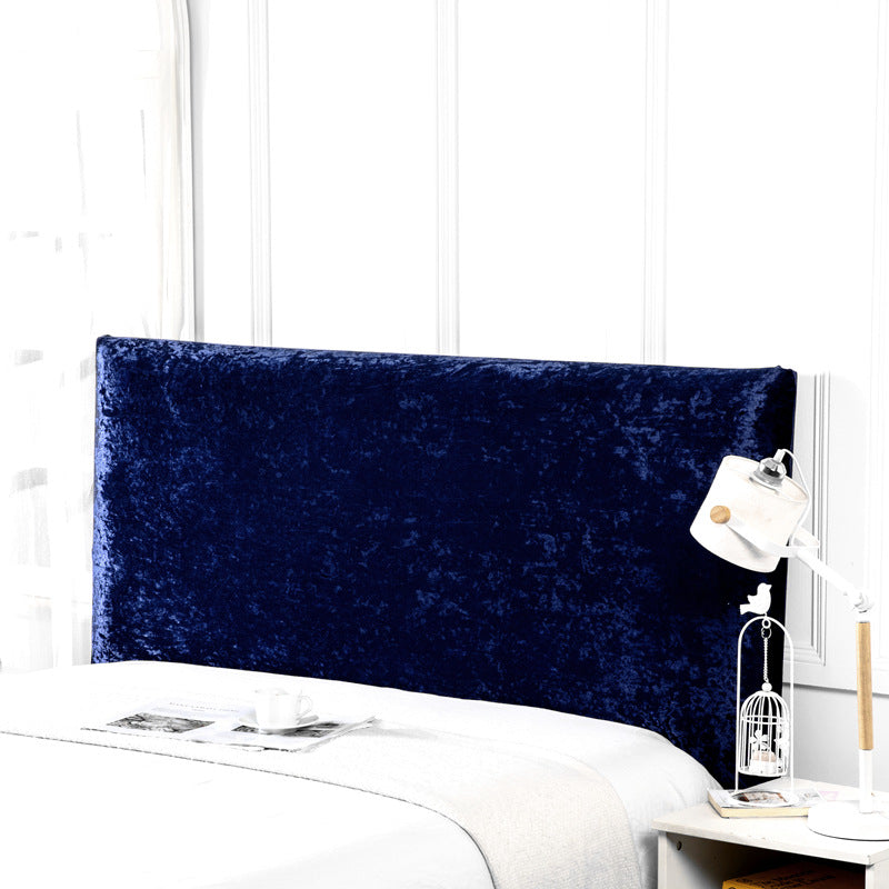 Dustproof Velvet Bed Head Cover - All Sizes & Colors Available