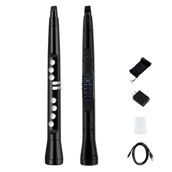 Portable Wireless MIDI Saxophone - 100 Tones, Hi-Fi Speaker