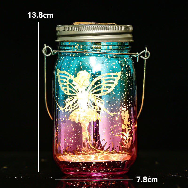 Outdoor Waterproof Night Lamp for Garden Patio Yard - Round 13.8x7.8cm
