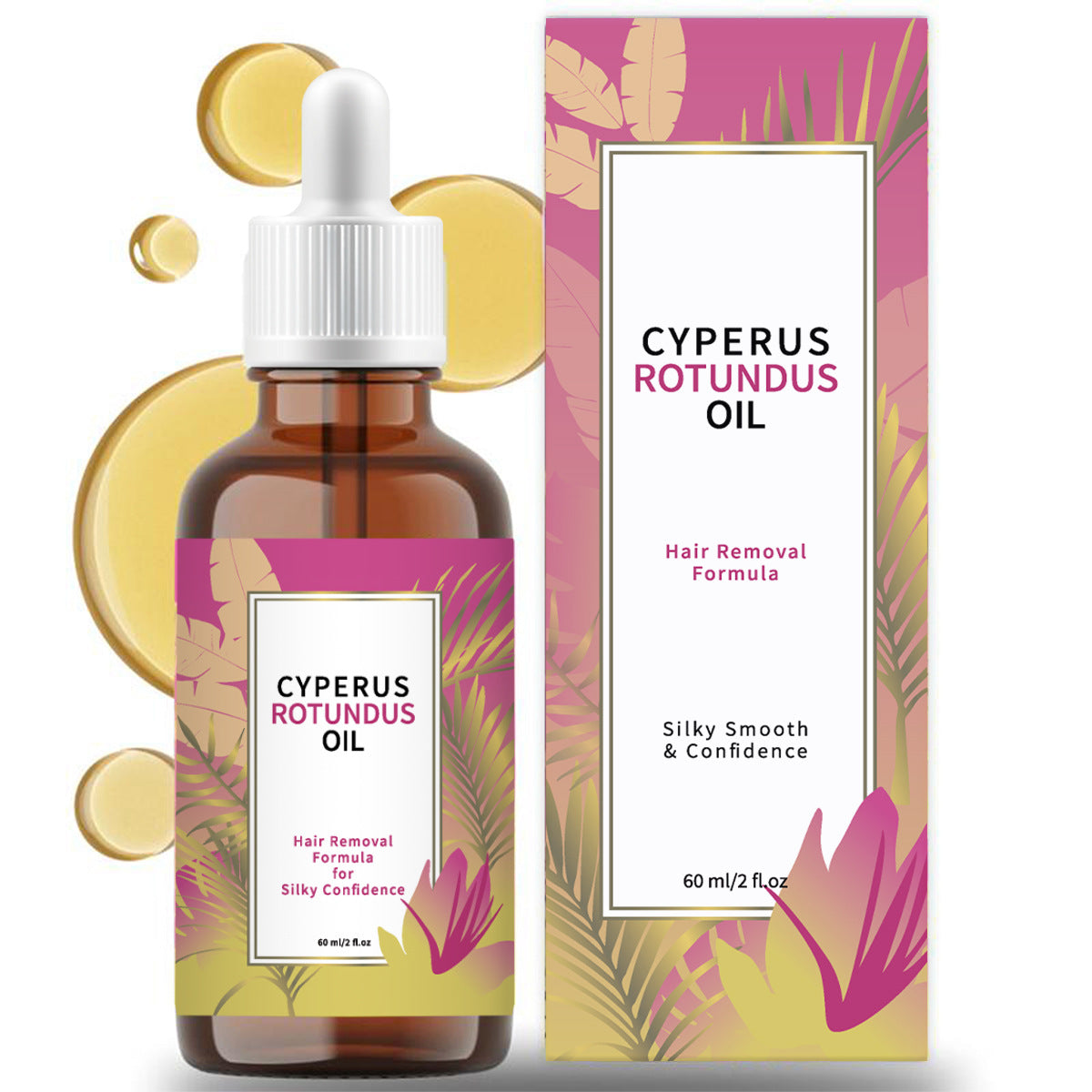 Floral-Scented Nourishing Body Massage Oil - 240ml