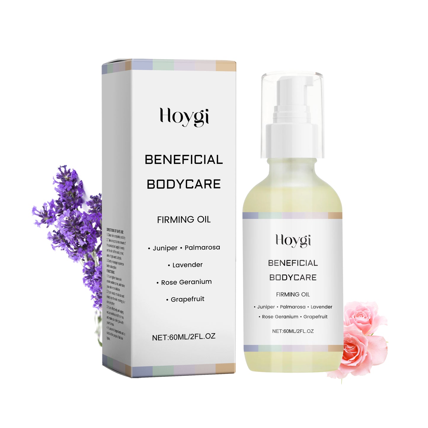 Firming Body Massage Oil - Moisturizing Skin Elasticity Treatment 60ml
