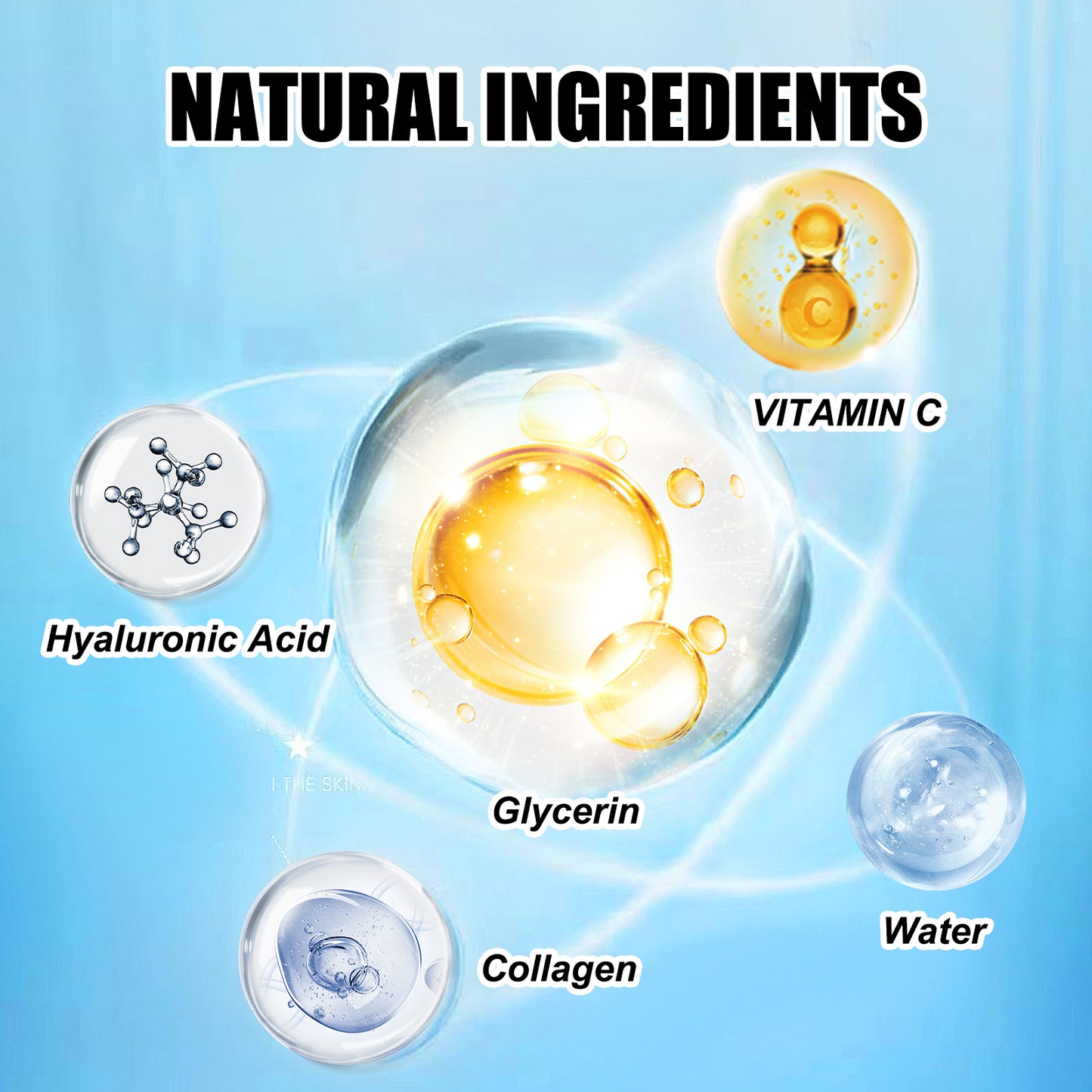 Instant Tighten & Lift Facial Cream - Hydrating Vitamin C Anti-Aging Formula