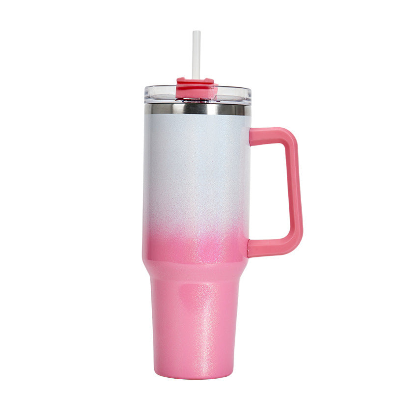 Large Capacity Double-Layer Stainless Steel Insulated Cup