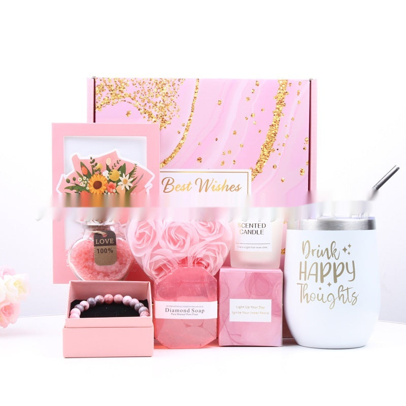 Girl Drinking Bottle Gift Set - Exquisite Party & Gift Pack with Multiple Variants