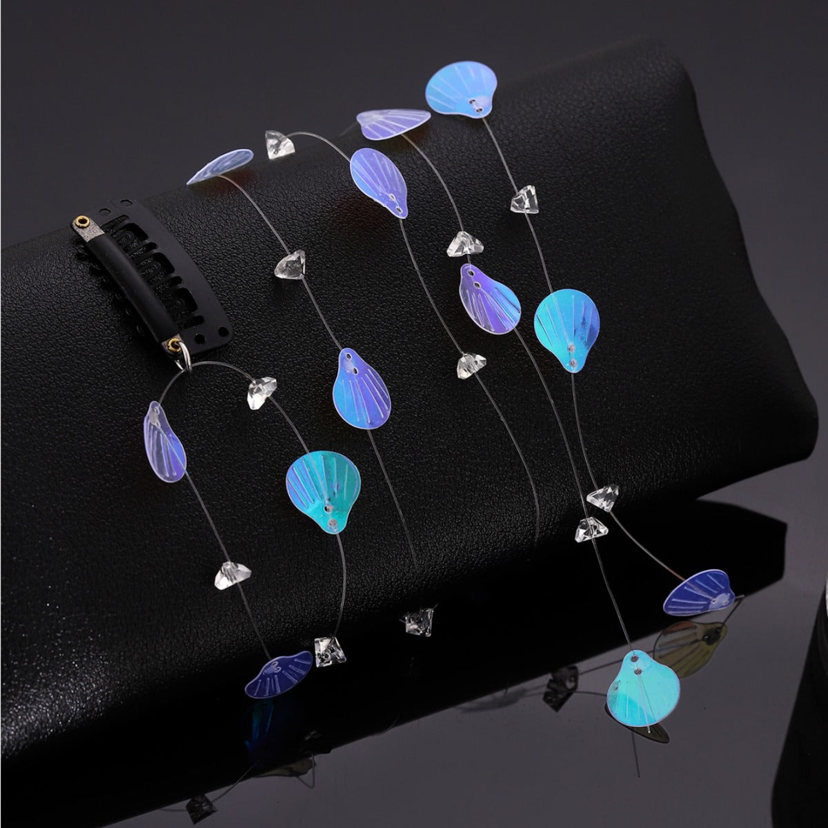 Pearl Hair Chain Tassel Accessory