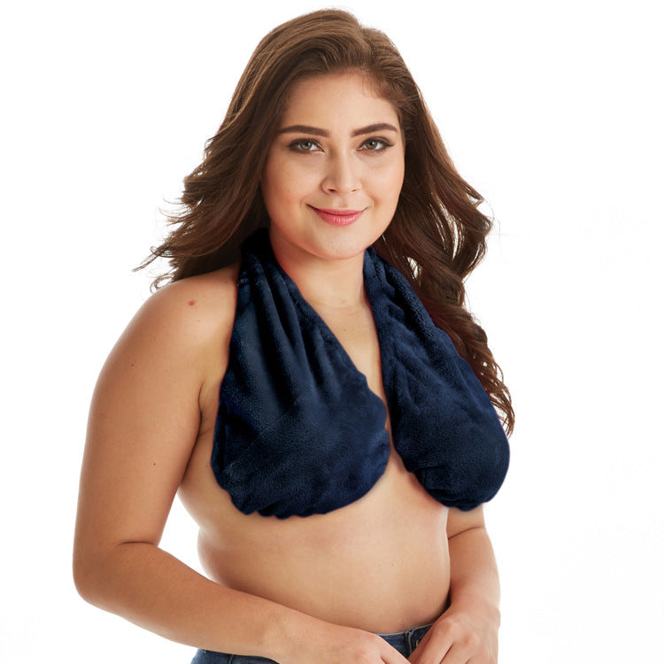 Women's Personalized One-Piece Towel for Spa & Beach - Customizable
