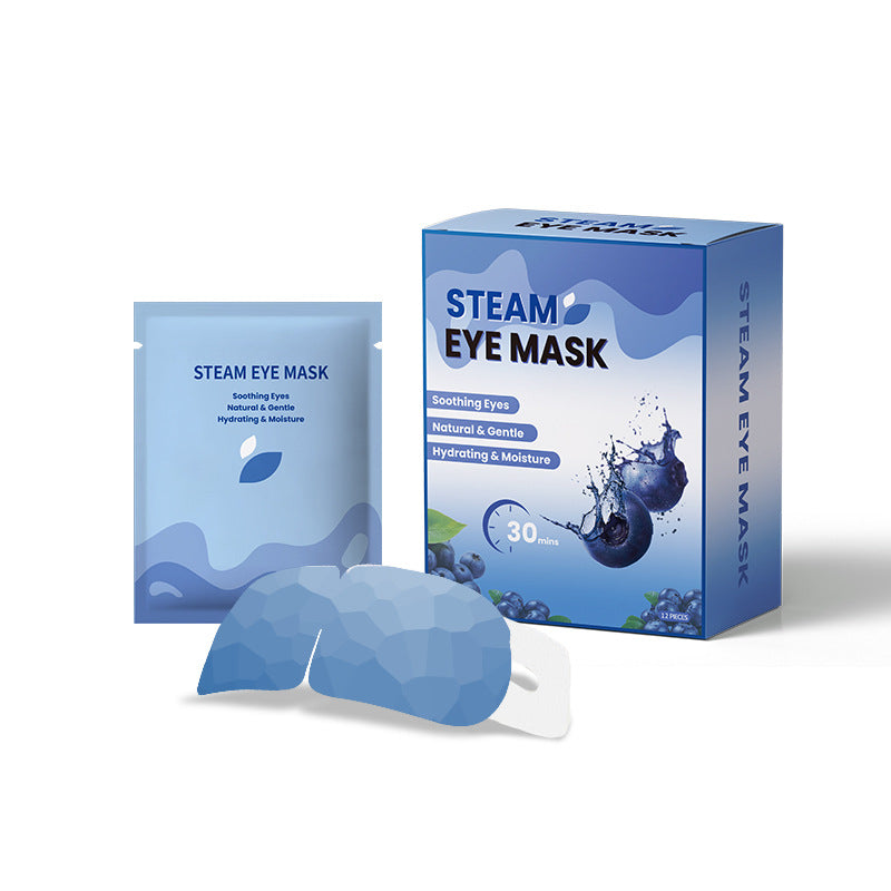 Self-Heating Blackout Eye Mask for Relaxation and Sleep - Hot Compress
