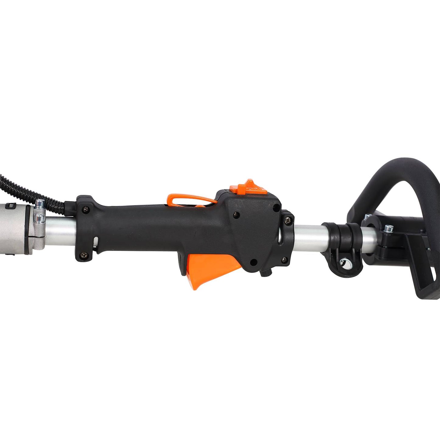 4-in-1 Gas Powered Multi-Functional Trimming Tool with Pole Saw, Hedge Trimmer & Brush Cutter