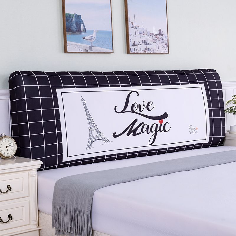 Elastic Bedside Cover Special-Shaped European Style Universal Bed Head Protector