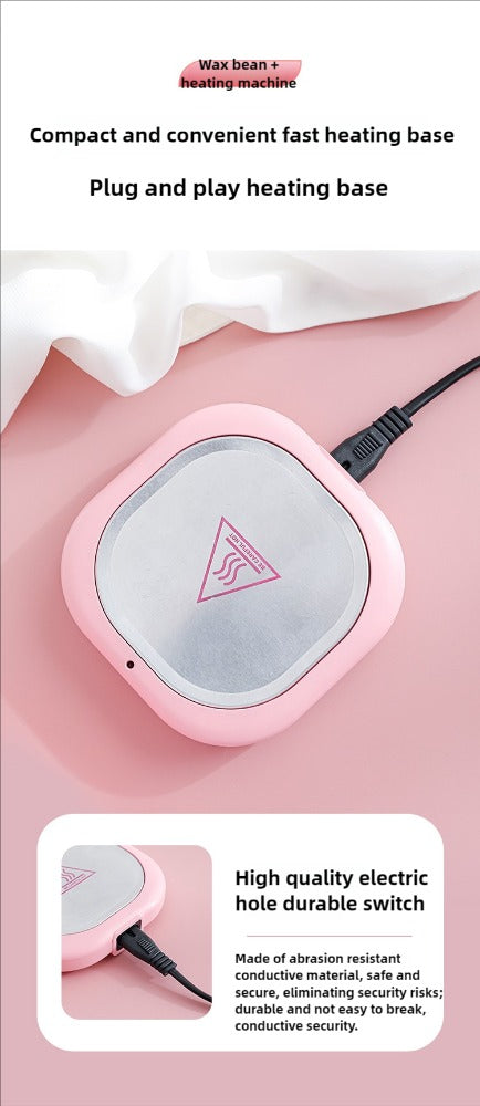 3-in-1 Professional Hair Removal Wax Warmer - Compact Salon Heater