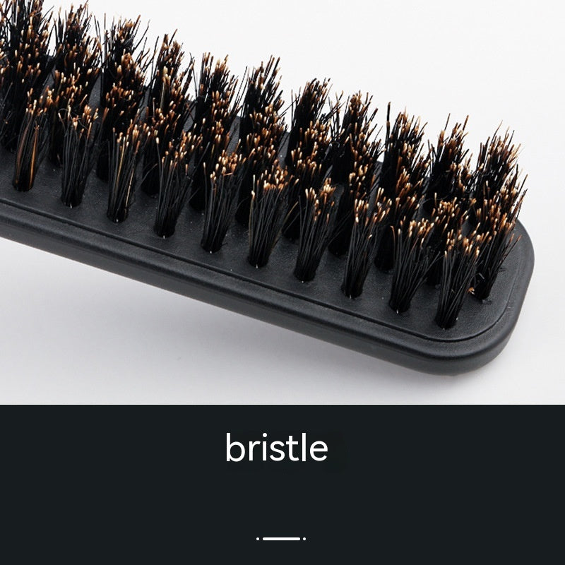 Portable Folding Shaving Brush with Bristles