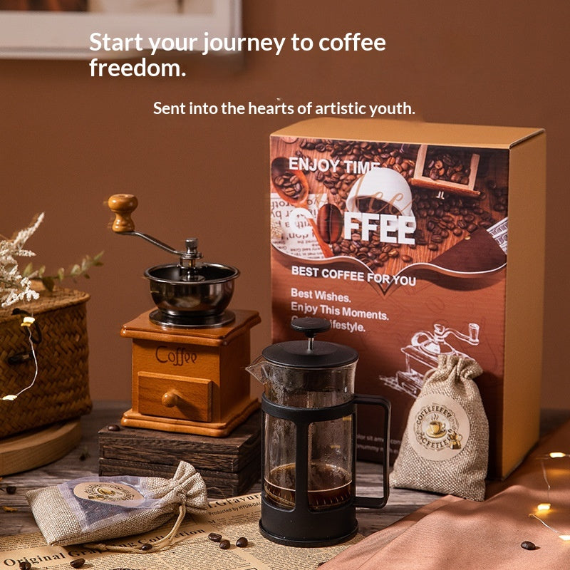 Modern Coffee Machine Gift Set - Multiple Styles