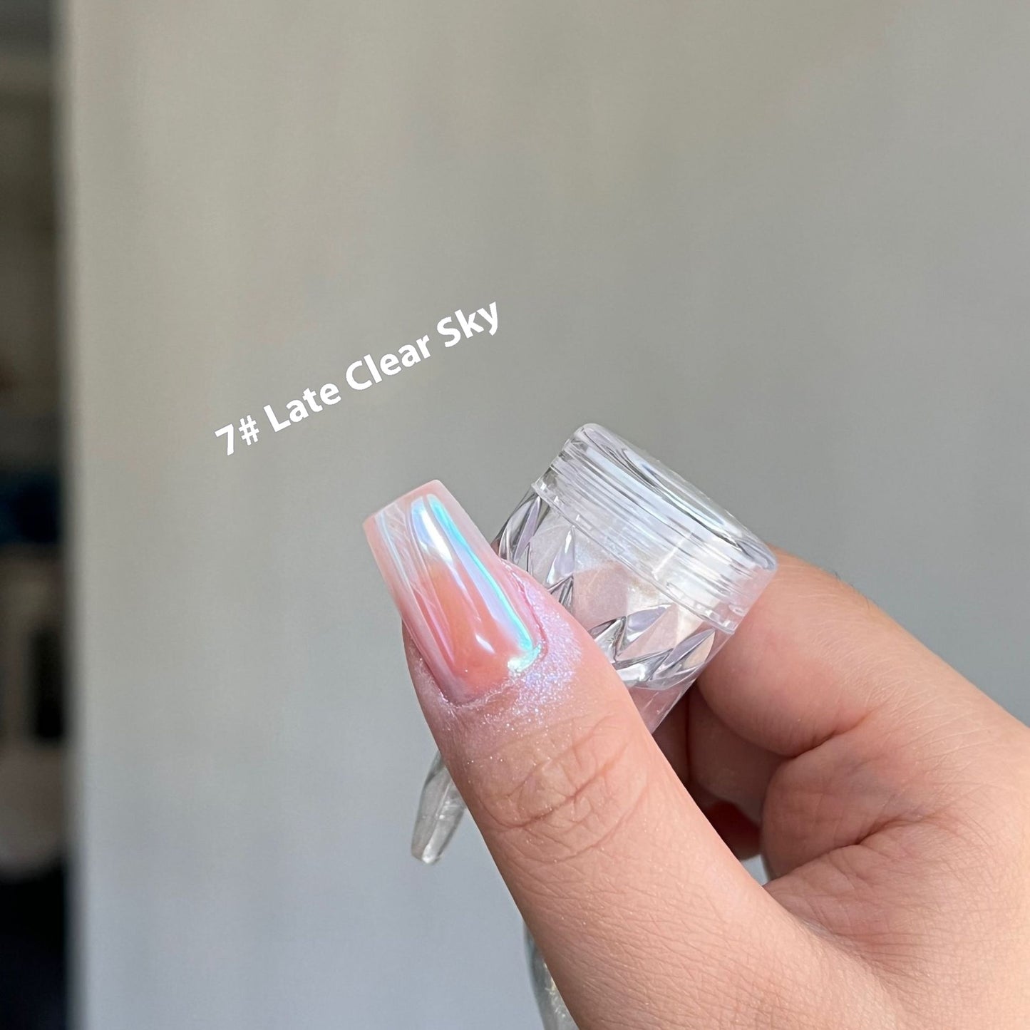 Nail Art Powder Mirror Glitter for Nail Decoration Aurora Effect Beauty Ornament