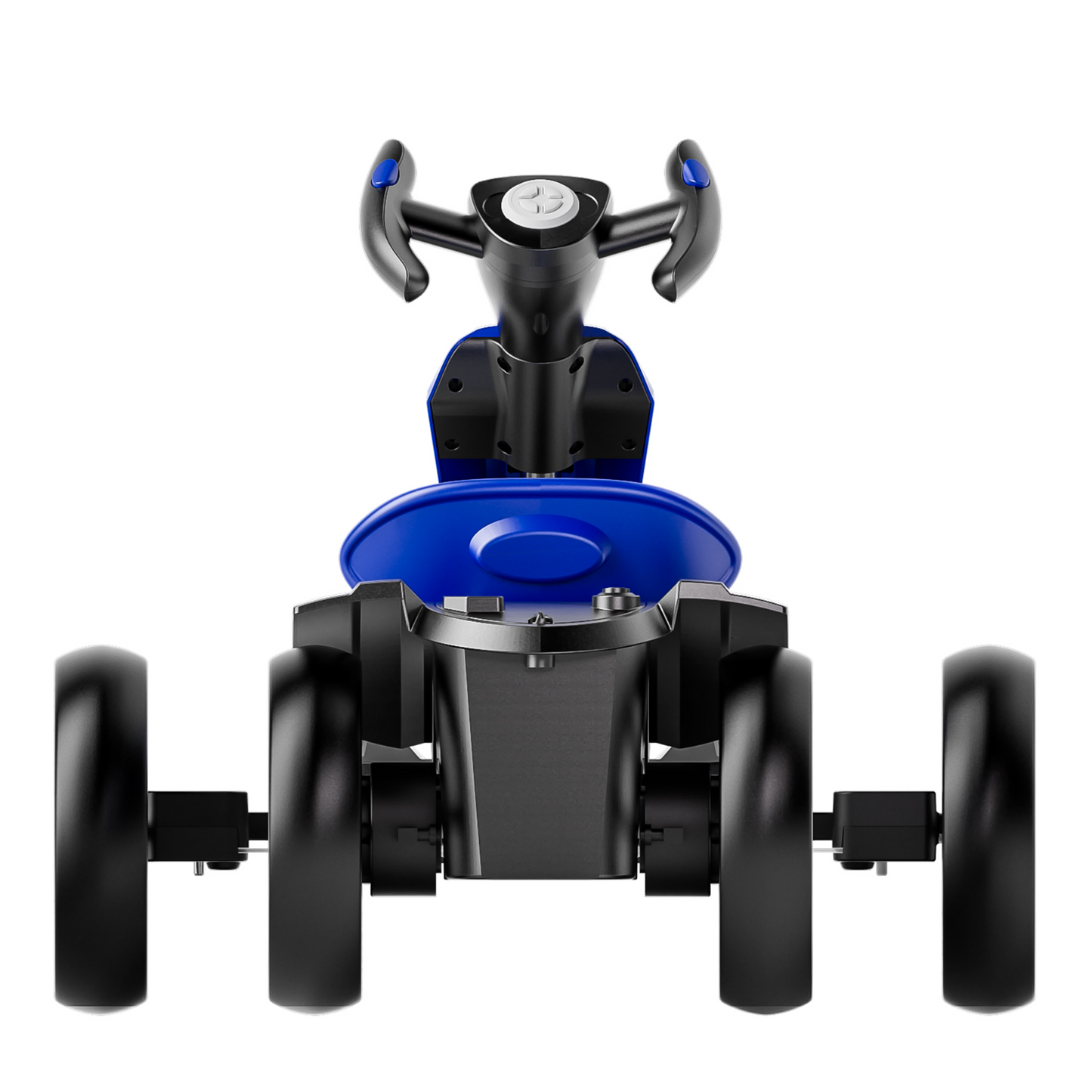 12V Electric Kids Pedal Go Kart - Adjustable Blue Ride-On Toy