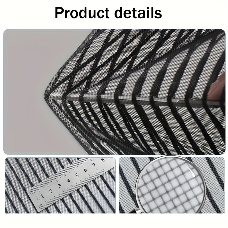 Magnetic Mosquito Screen Door - Diamond Mesh, No Drilling, Breathable Insect-proof Mesh