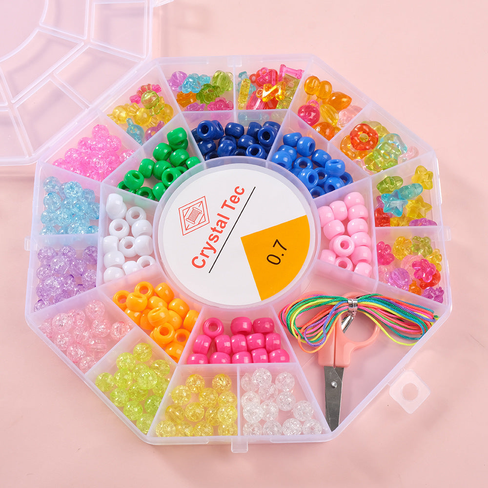Educational Bead-Stringing Craft Kit for Kids - Handmade Art & Skills Development