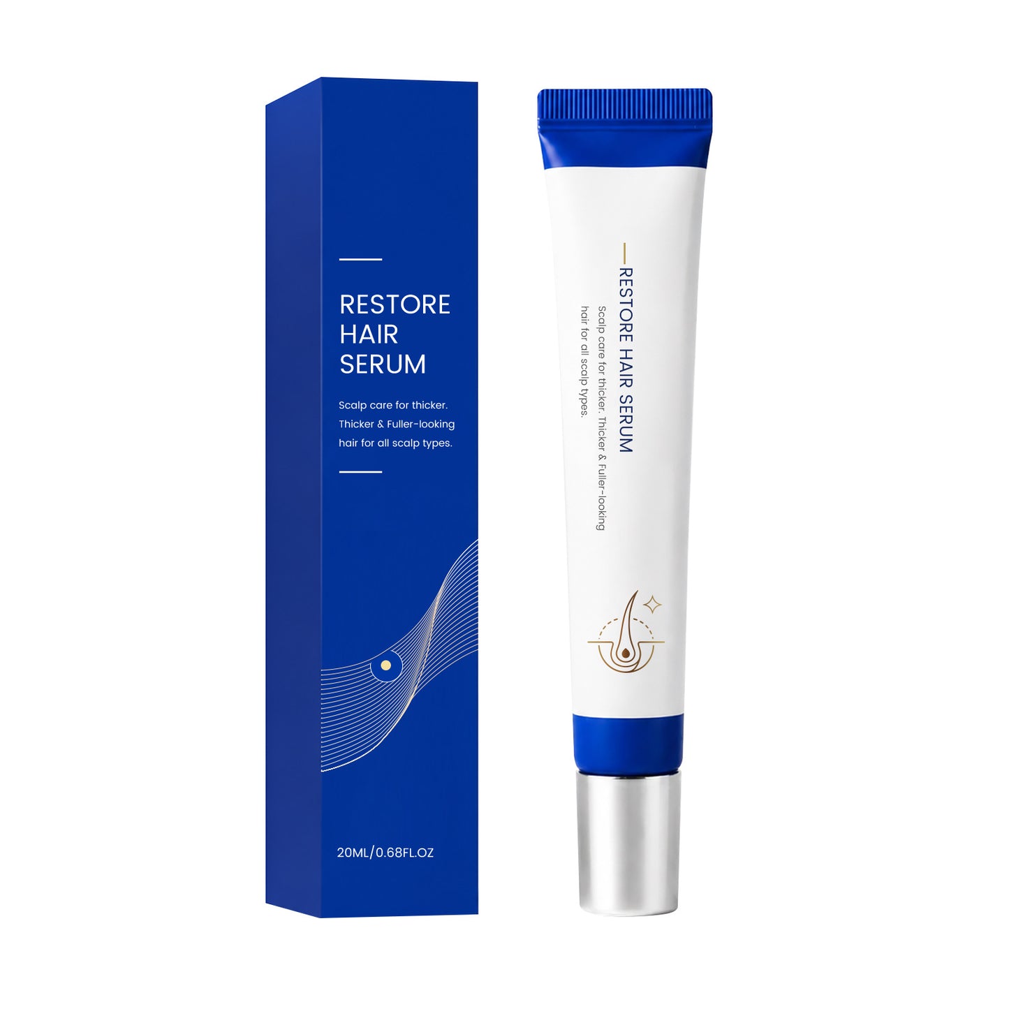 Nourishing Hair Care Roller 20ml - Hair Treatment for Healthy Hair