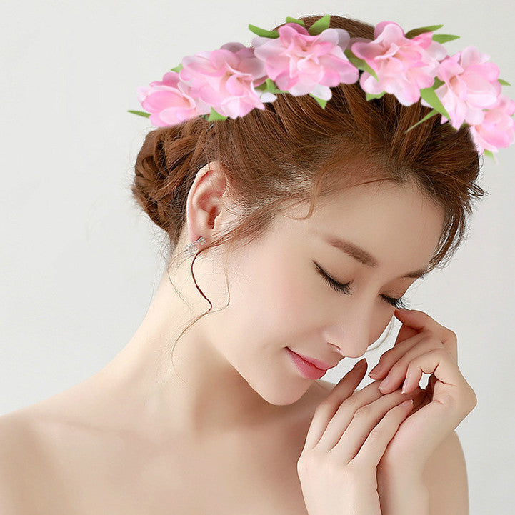 Children's Flower Hair Band - Multiple Colors