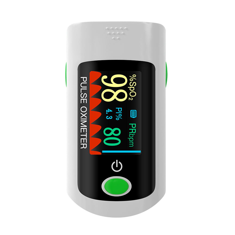 Digital Fingertip Pulse Oximeter - Model X1805P for Home & Hospital