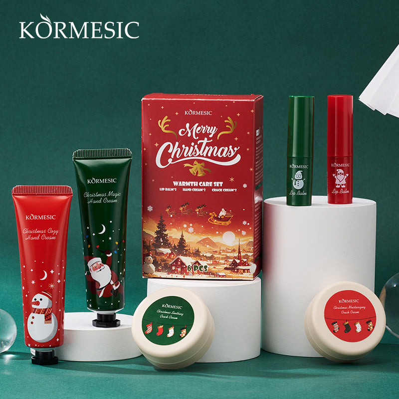 Christmas Warm Care Set - 6-Piece Body Care Combo