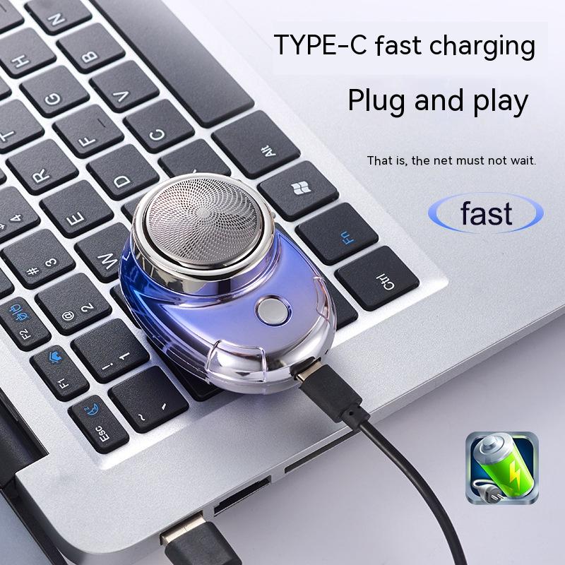 Mini USB Electric Shaver - Portable Men's Razor