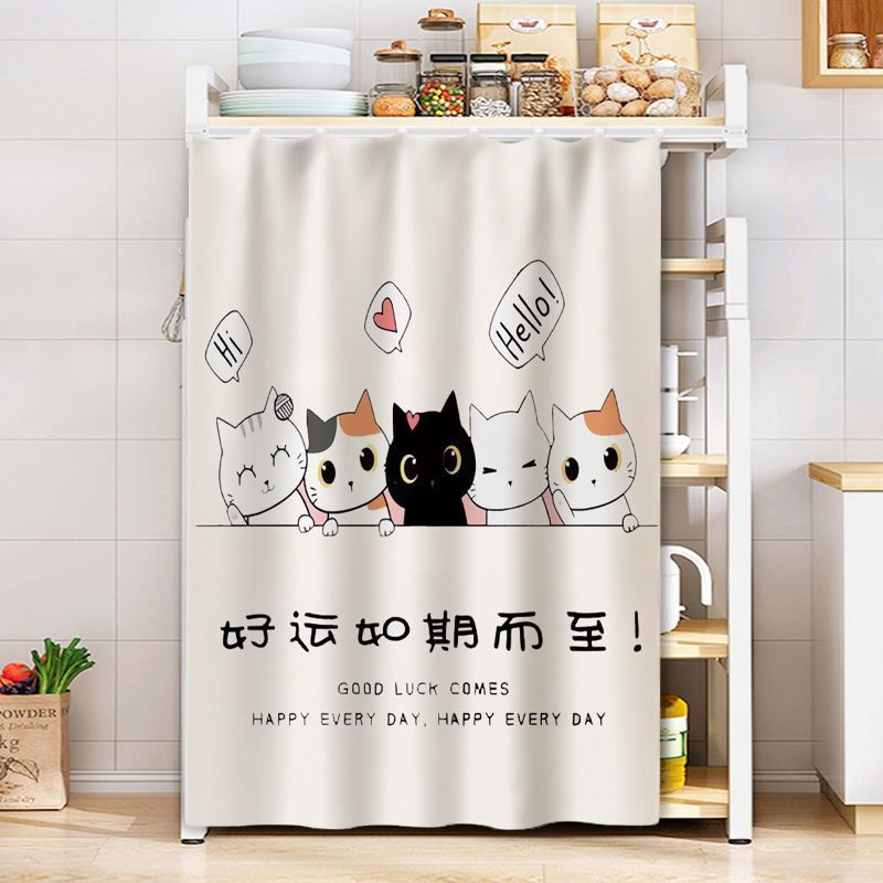 Dustproof Curtain Storage Rack for Wardrobe and Home Organization