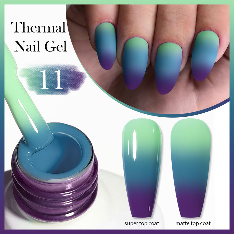 Color Changing UV Nail Polish Kit with Gradient Effects - Multiple Colors