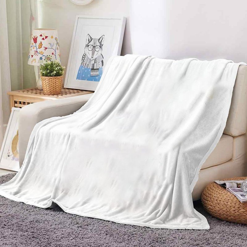 Super Soft Flannel Blanket for Bed & Couch, Warm & Cozy Bedding Gift