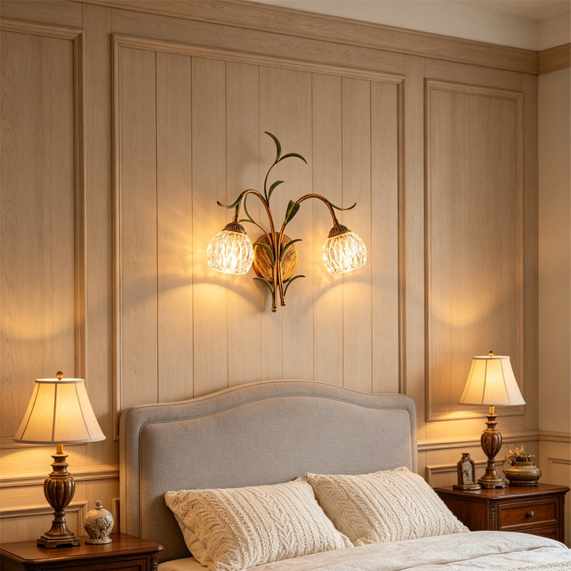 French-Style Modern Wall Sconce - Minimalist Living Room Lighting
