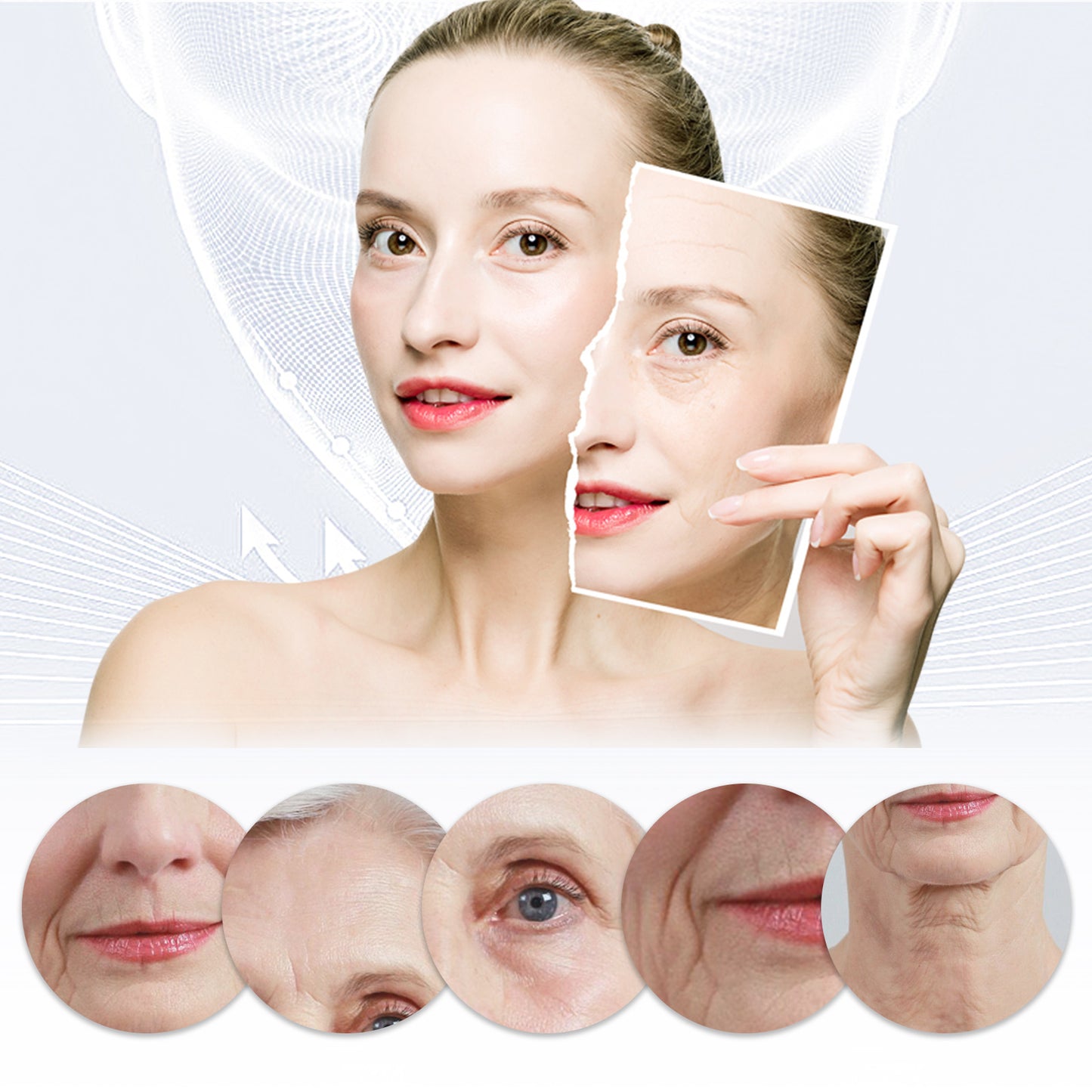 Collagen Eye Film Patches for Fine Lines & Firming - 10 Piece Set