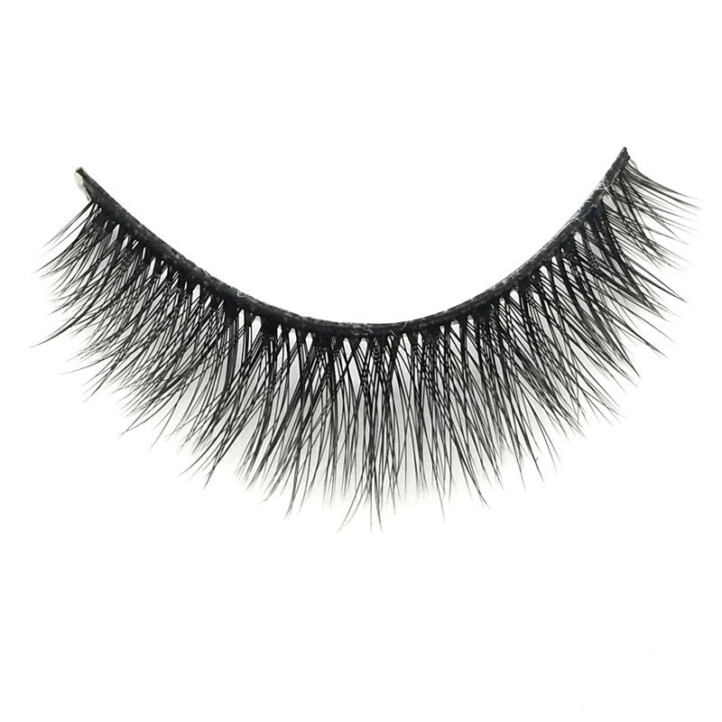 False Eyelashes Natural Tail Extension 3D Simulation 3 Pairs for Eye Makeup