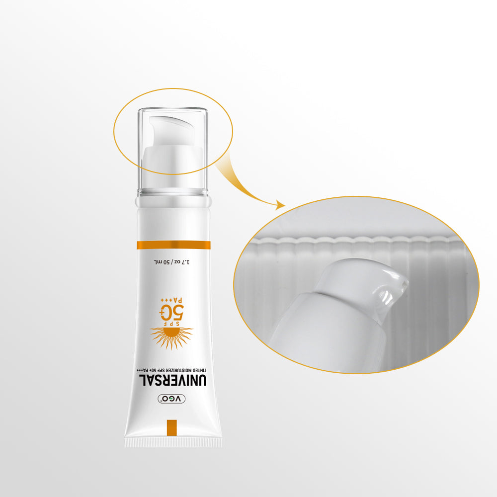 Tinted Facial Sunscreen SPF 50ml - All Skin Types UV Protection