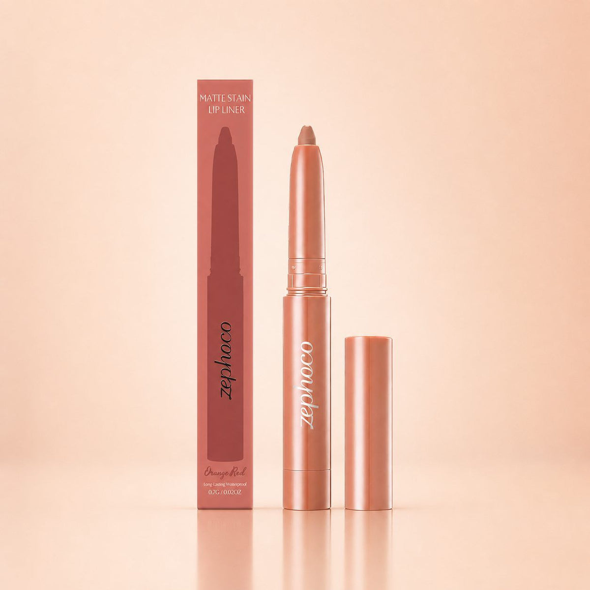 Lip Liner Pencil, Orange Red, 0.7g