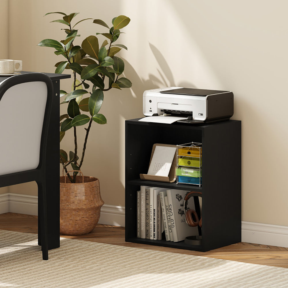 2-Cube Open Bookshelf with Adjustable Shelf - Versatile Storage