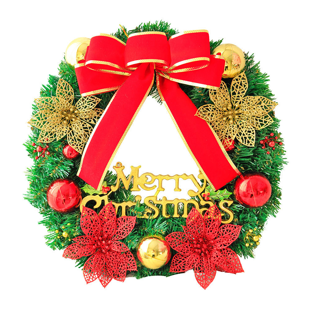 Christmas Wreath Door Hanging Festive Decoration for Holiday Season
