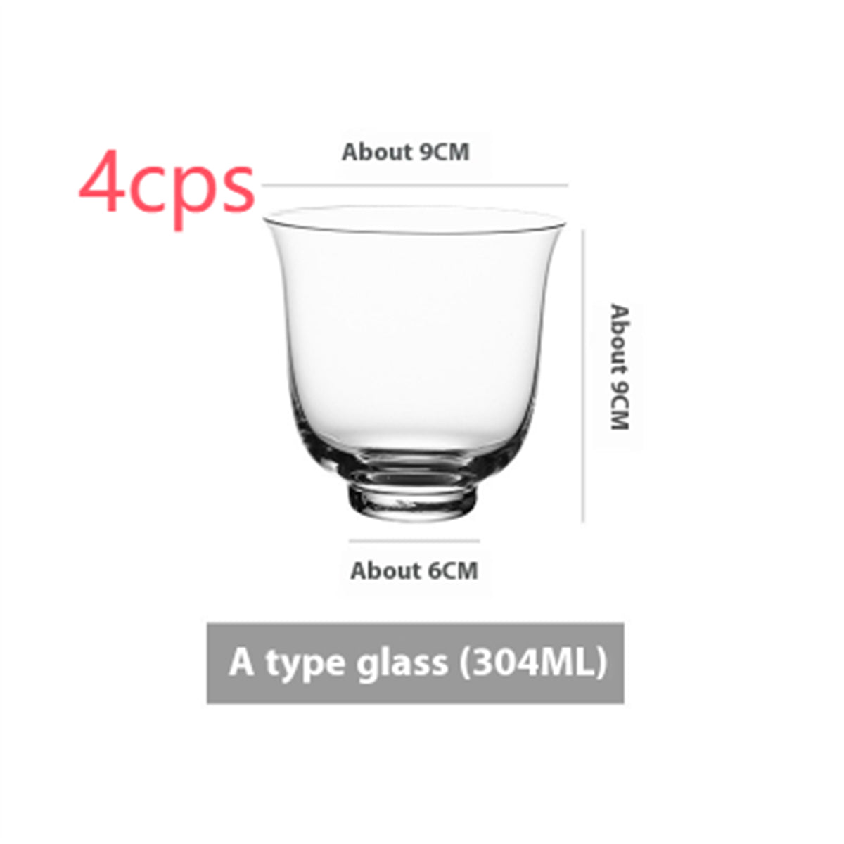 Simple Ins Style Handmade Crystal Glass Goblet - Multiple Variants