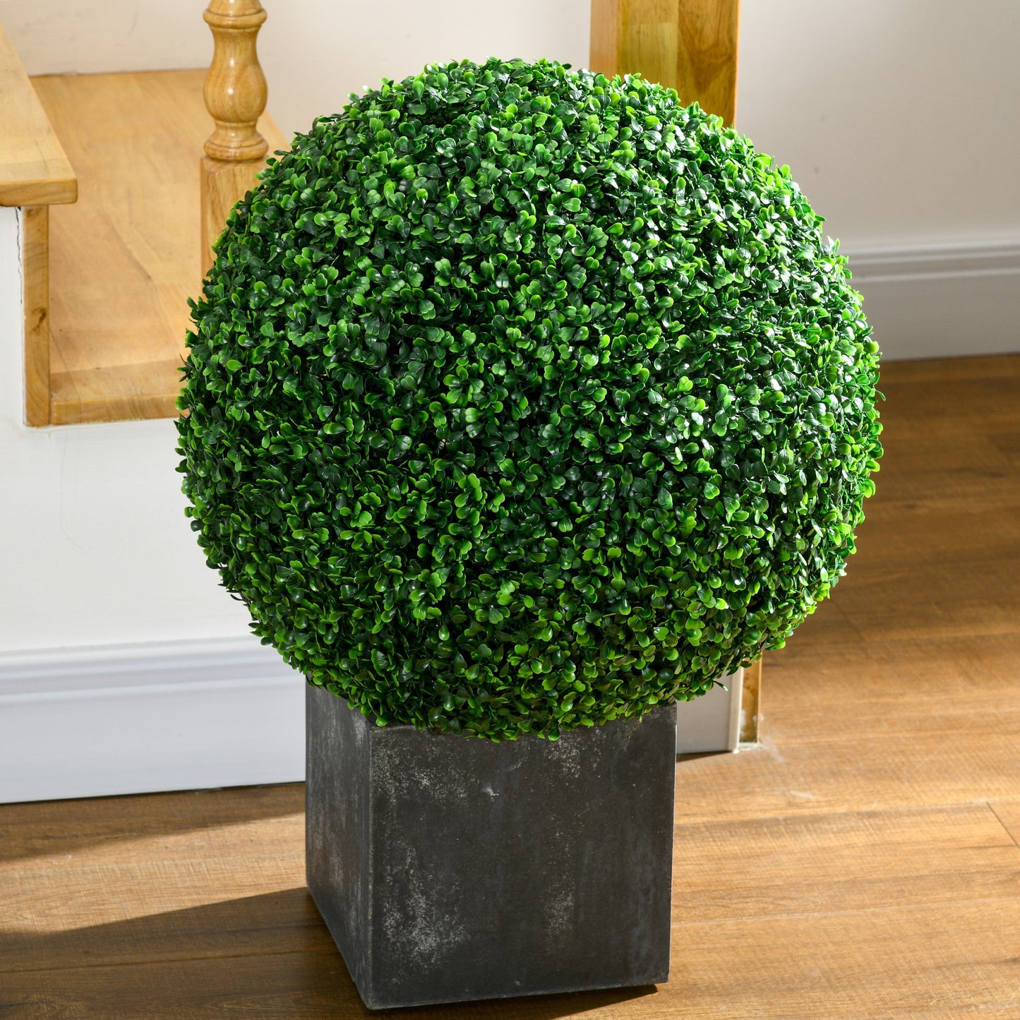 Artificial Boxwood Topiary Balls - 19.75 Inch Set of 2