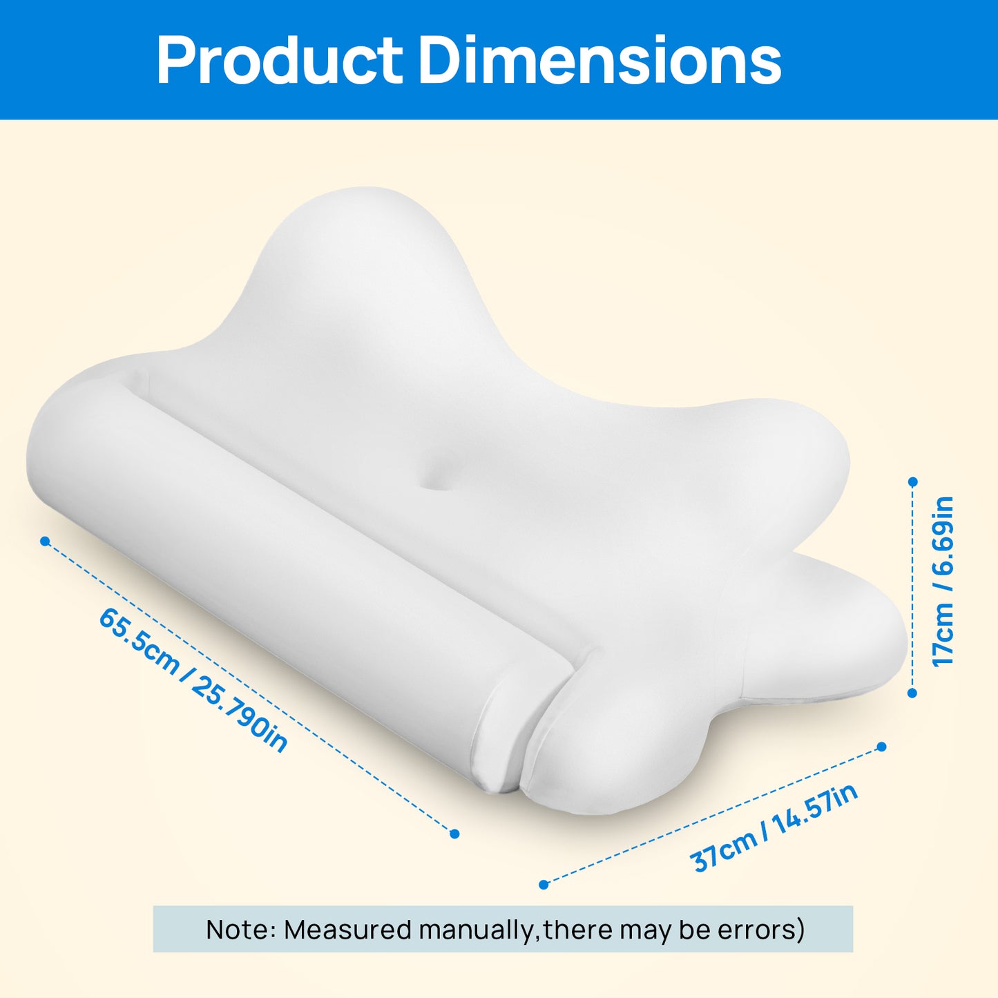 Cooling Ergonomic Memory Foam Neck Pillow - Multiple Variants
