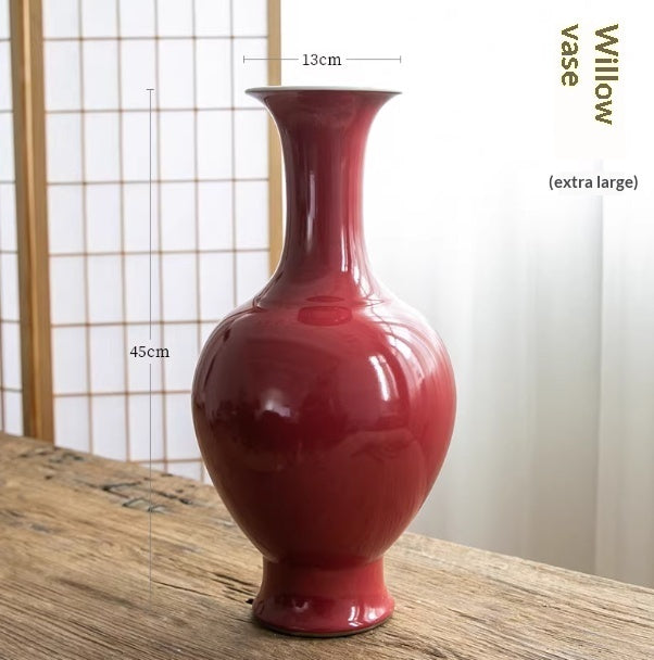 Ceramic Flower Vase for Floral Arrangements - Multiple Styles & Sizes