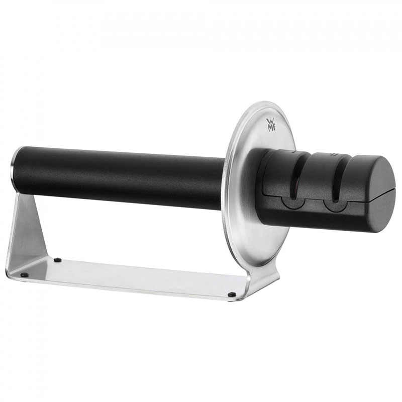 Stainless Steel Adjustable Sharpener with Dual Gears - Coarse & Fine Grinding