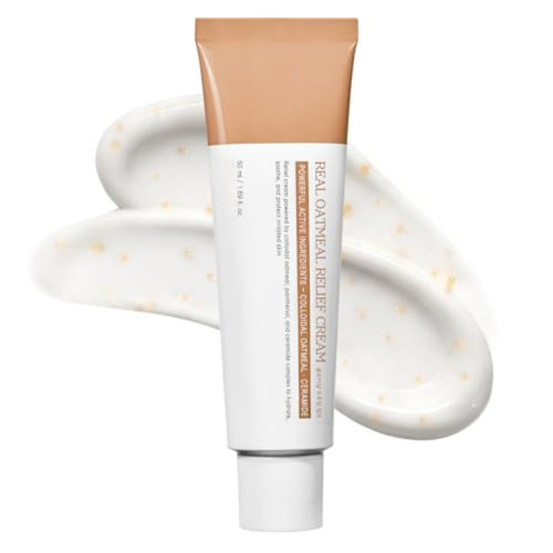 Oat Soothing Face Moisturizer 50ml - Hydrating, Repairing & UV Protection