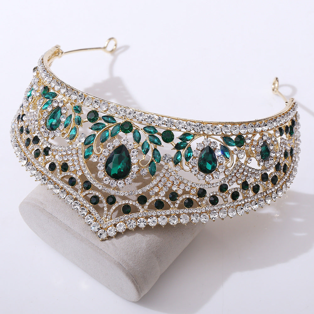 Rhinestone Bride Crown Headwear